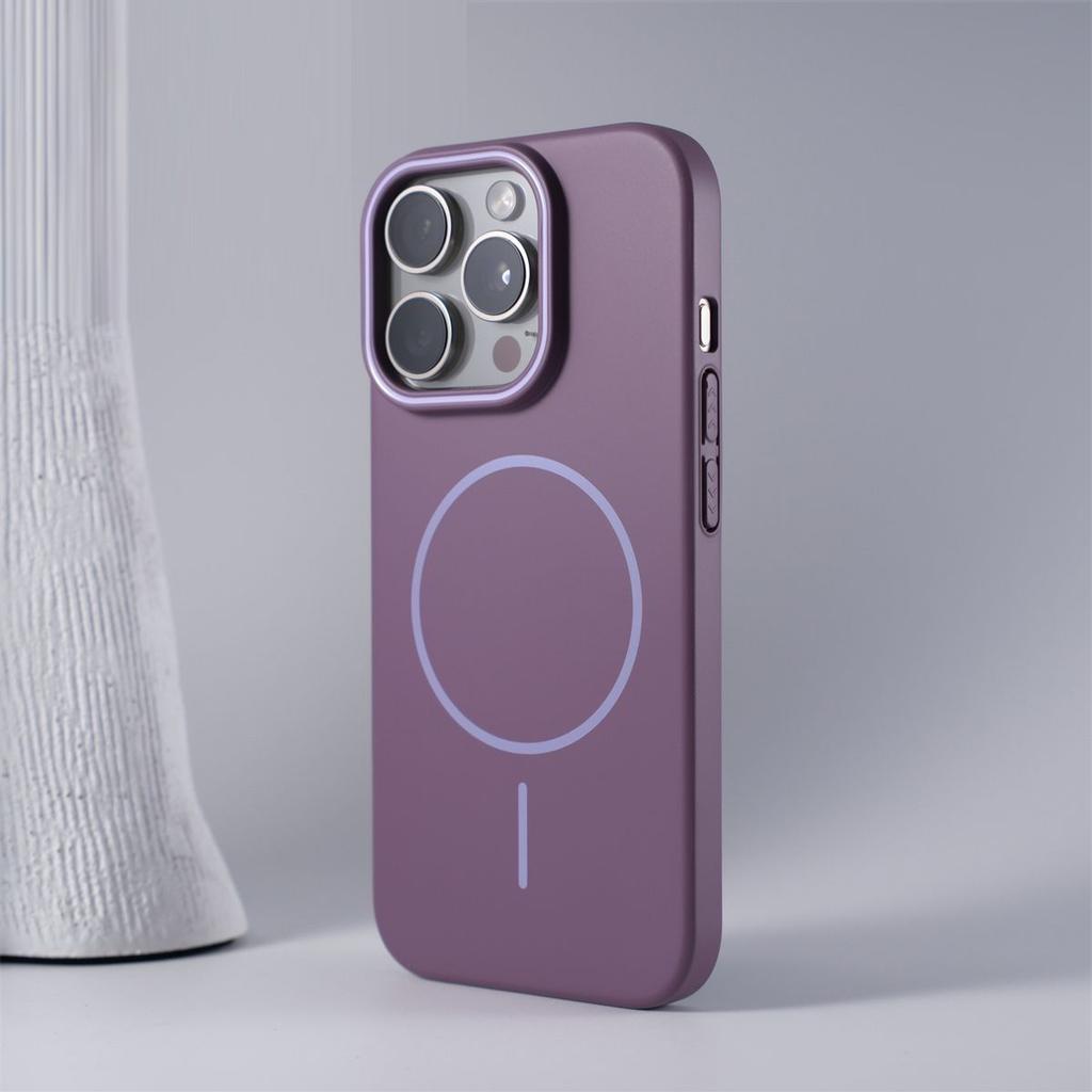 Silikonový kryt na telefon pro Apple iPhone 16 Pro Max - Hladký na dotek MagSafe Nárazuvzdorný Kreativní Plné krytí pro iPhone 16/15/14/13/12/11/Pro/Plus/Pro Max