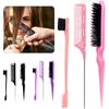 3Pcs/Set Double Sided Edge Control Hair Comb Hair Styling Hair Brush Tool