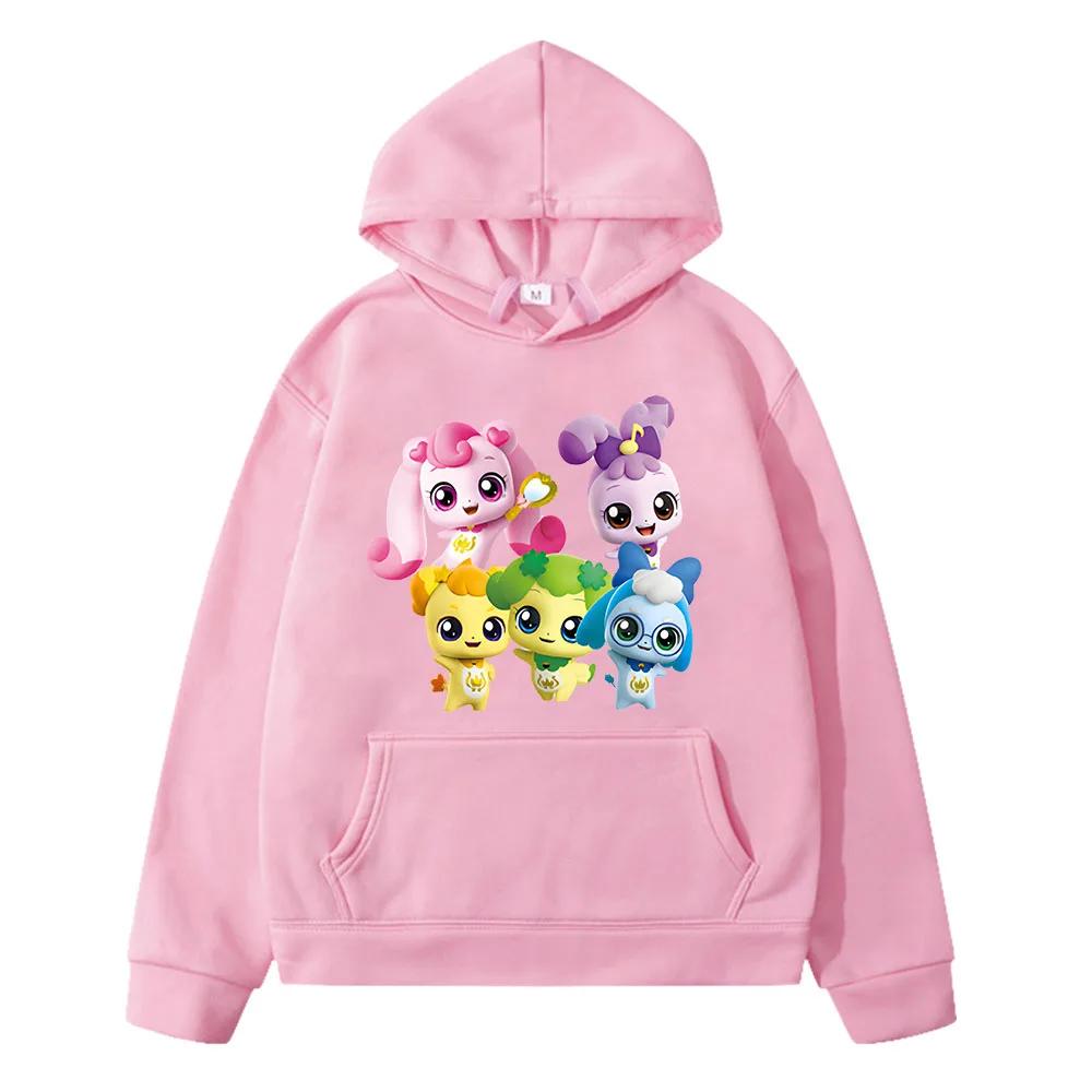 Teenie ping Kreslená fleecová mikina Anime mikina y2k sudadera Podzimní chlapecká mikina Pulovr Dětské oblečení dětské oblečení dívky