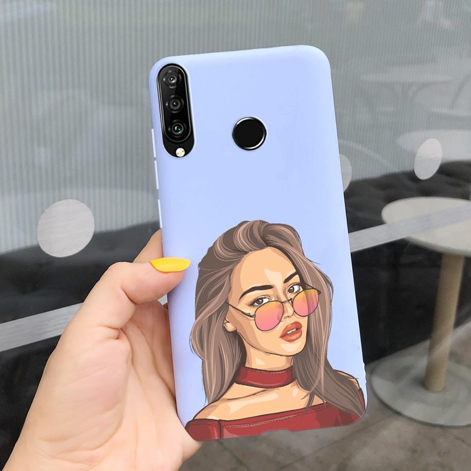 Honor 20S Case For Honor 20 Lite MAR-LX1H Phone Cover 6.15" Cartoon Painted Shockproof Bumper For Honor20S 20Lite Russian Fundas