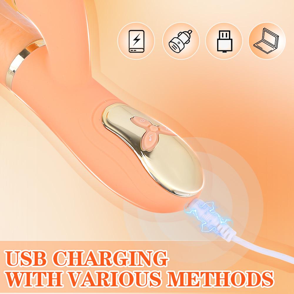 Female Masturbator Silent Electric Suction Massage Stick Vibration Stick Adult Sex Toy