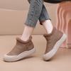 Large Size Warm Ladies Shoes Winter Ankle Round Toe Platform Women's Snow Boots Hot Y2k Trend 2025 Plush Goth Footwear