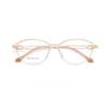 TFTB Noble Temperament Women's Glasses Ultra-light Retro Oval High-quality TR90 Alloy Optical Prescription Eyeglasses Frame 139m