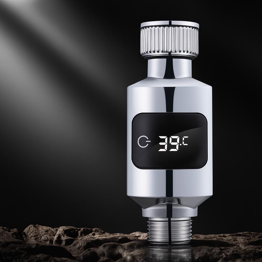 Indicator de Temperatură a Apei cu Control Tactil Măsurare Precisă Termometru de Duș Instalare Baterie