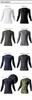 BURTLE Air Fit Long Sleeve Compression Size 71 Barney Innerwear, Unisex, L, 4070,
