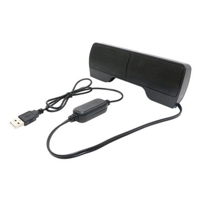 Compact USB Speaker by Miyoshi 2-Way USP-01/BK