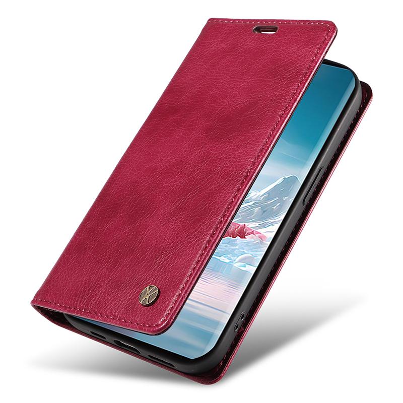 YIKATU YK-006 Für Motorola Edge 40 Neo 5G Fall Magnetische Flip Folio Leder Brieftasche Telefon Abdeckung