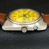 VINTAGE RICOH R31 AUTOMATIC JAPAN MENS YELLOW COLOR DIAL WATCH a707732-1