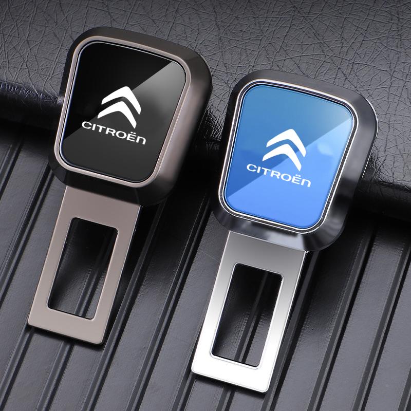 Car Seat Belt Accessories Extender Clasp Insert Plug Clip For Citroen C4 C3 C2 C1 C5 DS3 Jumper Cactus Car Interior Accessories