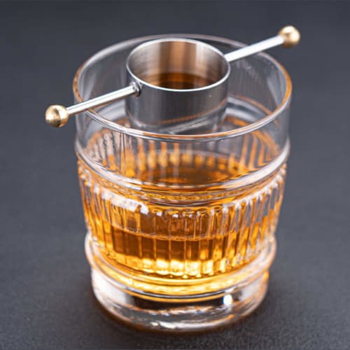 Ntcpefy Measuring Cup Tool, Whiskey Bar Tool with Handle, Cocktail Jigger Bar Accessories (1 Piece)
