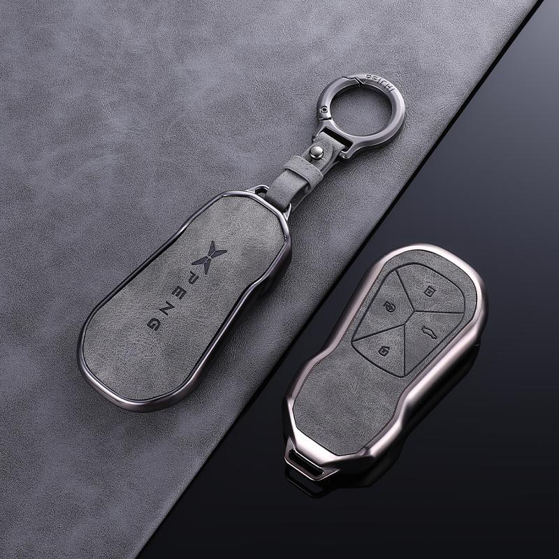 

Fit For Xpeng G6 G9 P5 P7 G3 Car Key Case Cover Xiaopeng Car Keychain Protective Shell