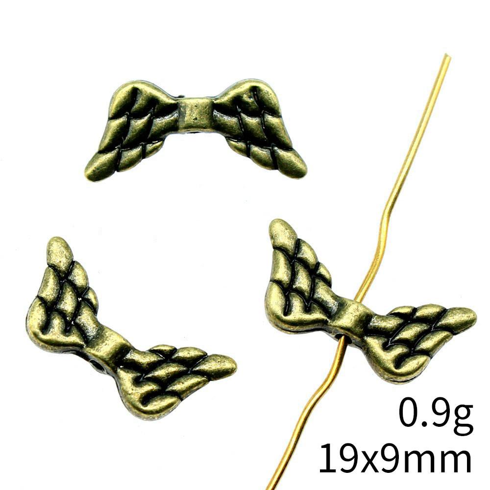 Beads To Make Jewelry Accessories Jewelry Love Wing Small Hole Beads Spacer Accessories Parts Bracelet Beads Accessories