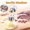 Garlic Masher Crusher Stainless Steel Manual Garlic Mincer Chopping Ginger Multifunctional  Grinder Tool Kitchen Accessories