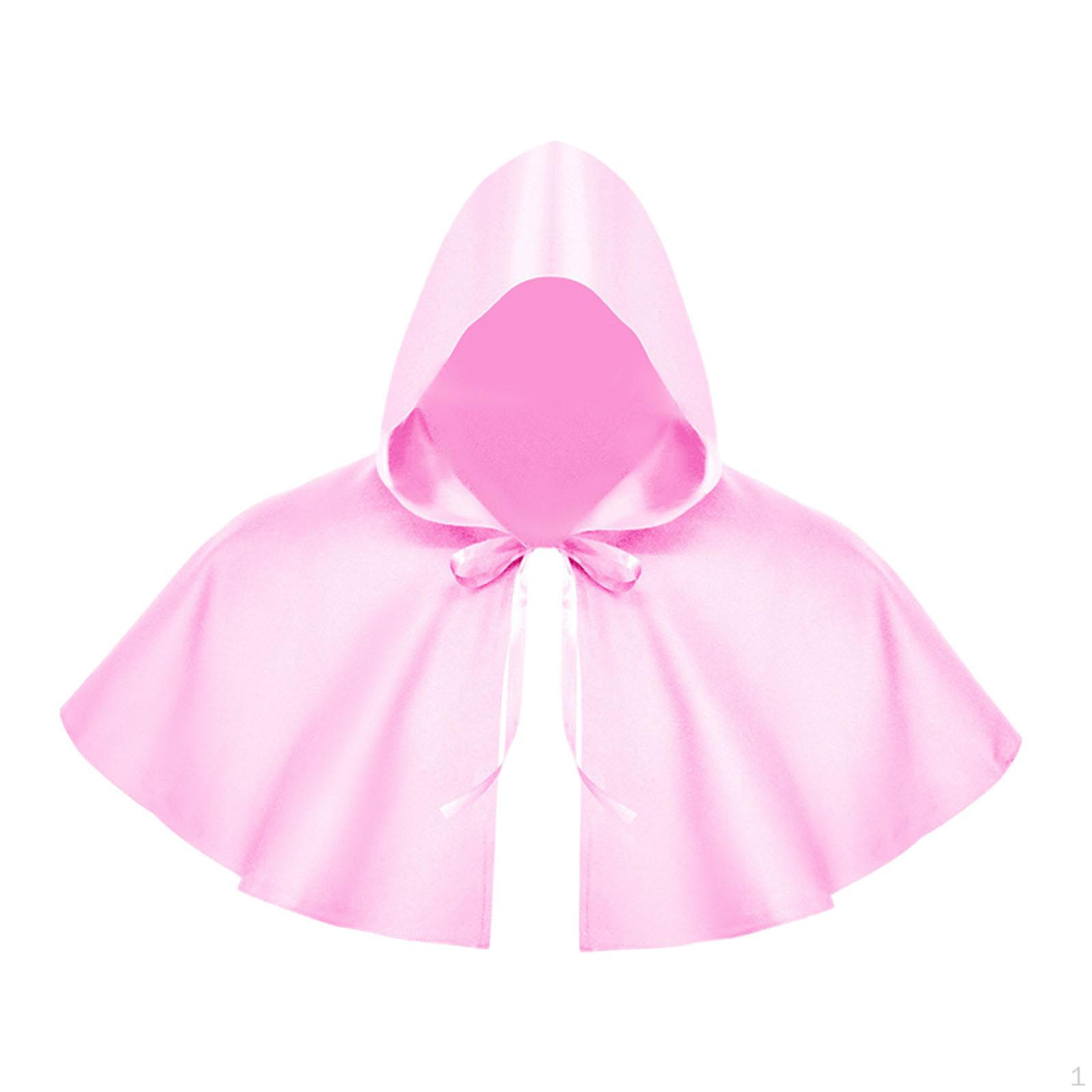 

Винтажная средневековая шляпа с капюшоном на Хэллоуин, пончо, короткая накидка, ролевая вечеринка, ведьма