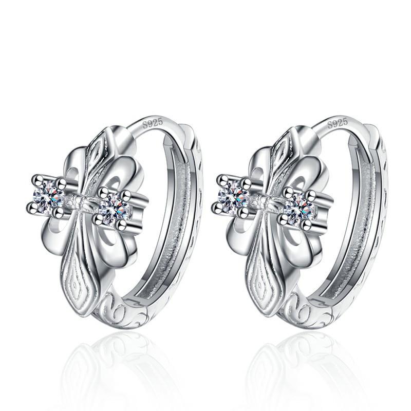 3D S925 Sterling Silver Ear Cuff: Women s Korean Style, High-End Light Luxury Fashion Earrings 925 Silver