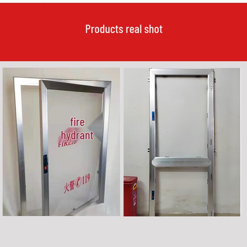 Fire Cabinet Door Frame with Whiteboard, 80x65cm
