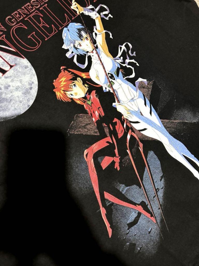[USED] Evangelion Anime T-shirt, Size XL