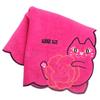 Towel Handkerchief Cat Cat Pattern Handkerchief Towel Hand Towel Handkerchief (Anna Sui) (Rose & Embroidery) Women's (Approx. 25cm/100%