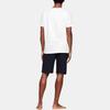 Tommy Hilfiger Logo Print Pullover Round Neck Short Sleeve T-Shirt Men Tops White UM0UM02916-YBR