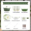 Hanyou Cute Lily of the Valley Rabbit Ceramic Dinnerware Set