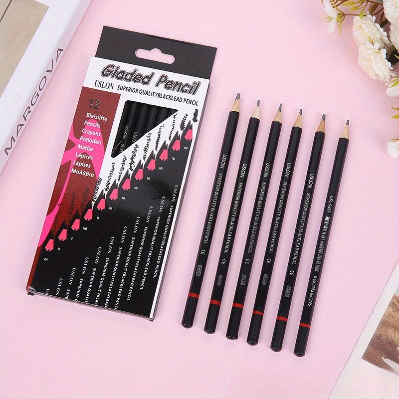 

Набор из 12 точных карандашей для рисования — профессиональные карандаши для эскизов и рисования, твердость 2H-8B, идеально подходят для художников, студентов и энтузиастов 12pcs