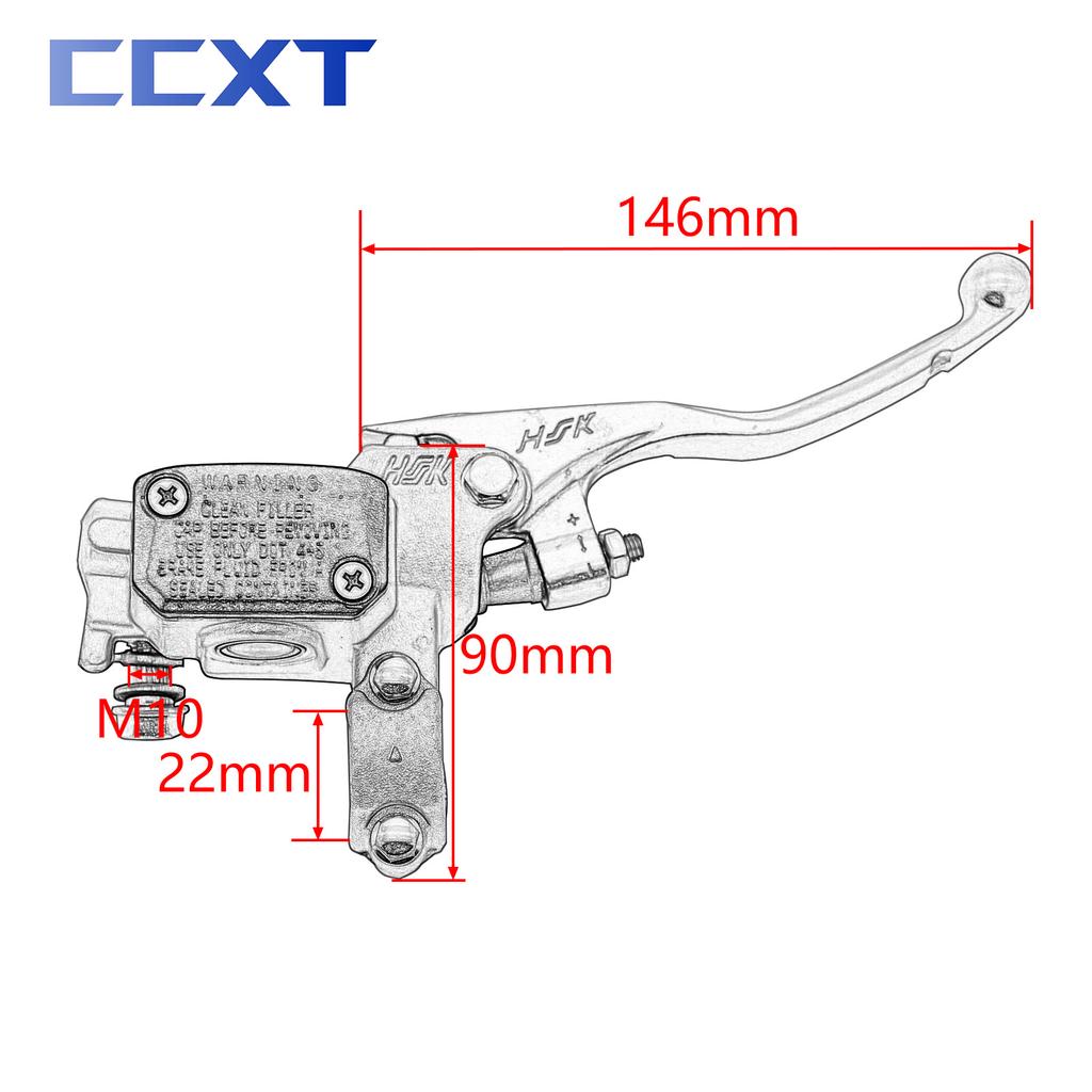 Motocross Right Brake Master Cylinder Pump Brake Lever For KTM SX SX-F XC XC-W XC-F EXC EXC-F For Husqvarna For Gas Gas 125-530