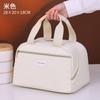 Geyun Series Curved Pull Insulation Bag Office Worker Student Lunch Box Hand-held Insulated Bento