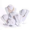 Velvet Jewelry Display Stand - Necklace Rack and Portrait Model