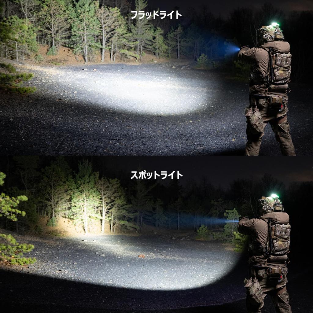 Olight PL-X Tactical Flashlight 1200 Lumens 300m Spot Flood Dual Beam 22500 Candela IPX7