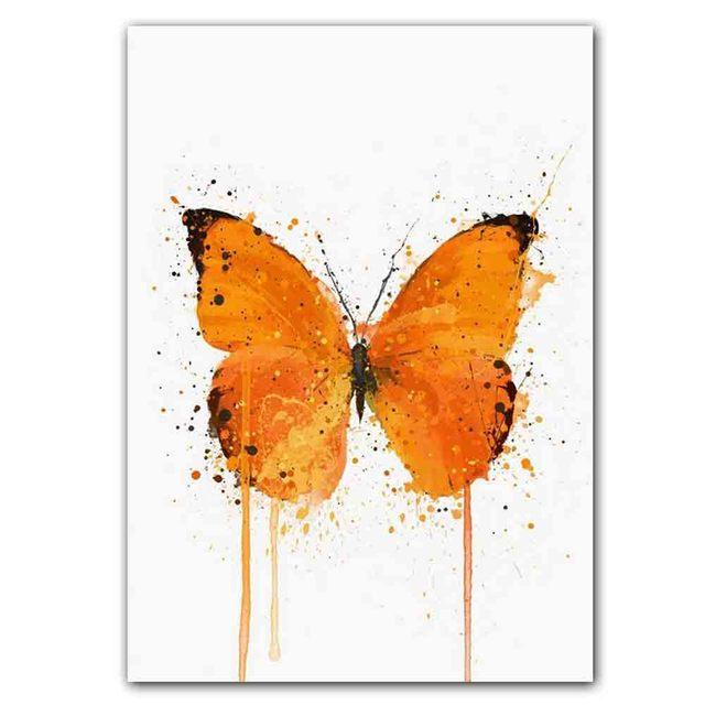 Neue Nordic Abstrakte Tier Poster Wand Malerei Abstrakte Splash Tinte Kunst Leinwand Malerei Wohnzimmer Korridor Hause Dekoration Wandbild Kein Rahmen