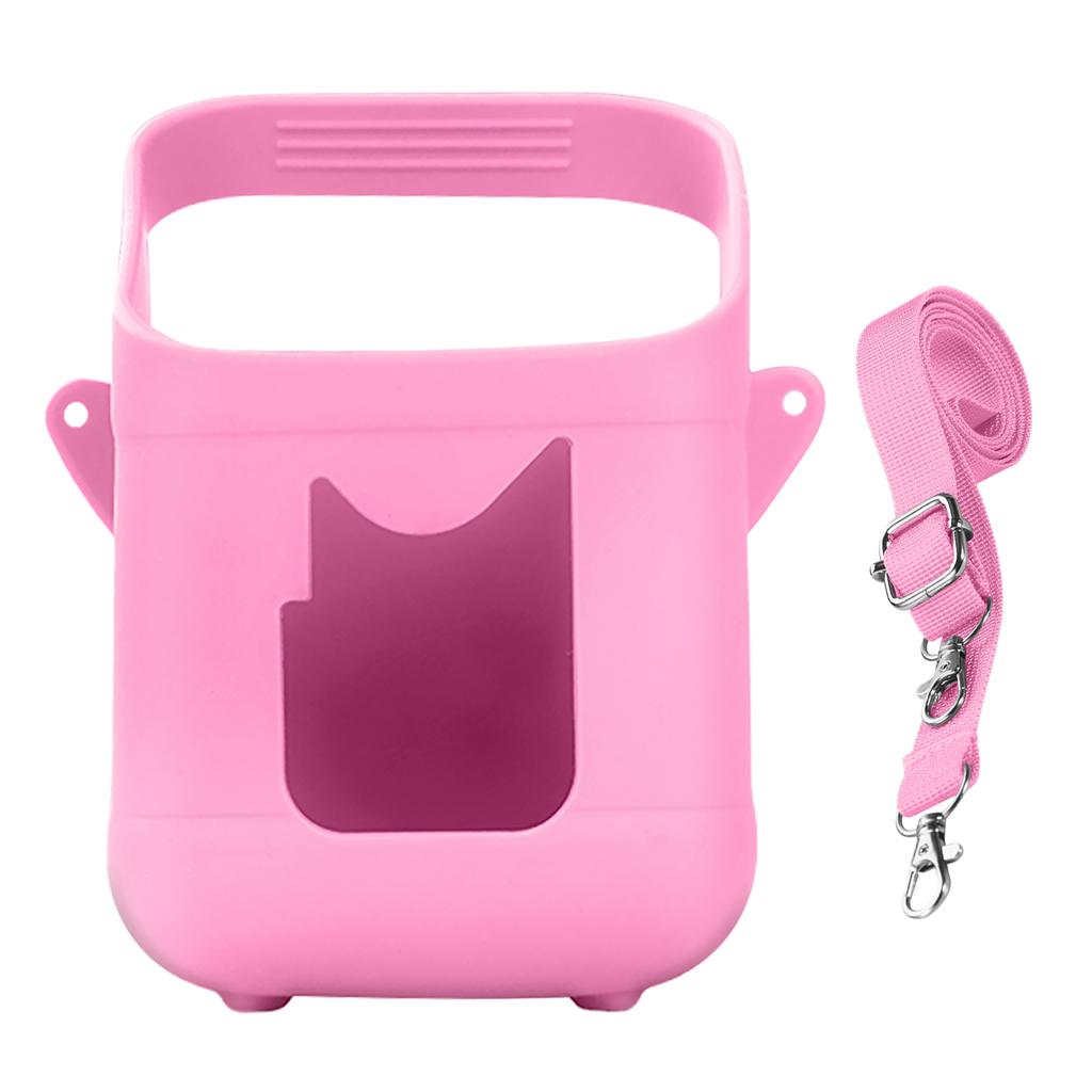 Silicone Protective Case with Easy To Carry Handle Soft Anti-Slip Protective Sleeve Compatible for Toniebox 1&2 Audio Player