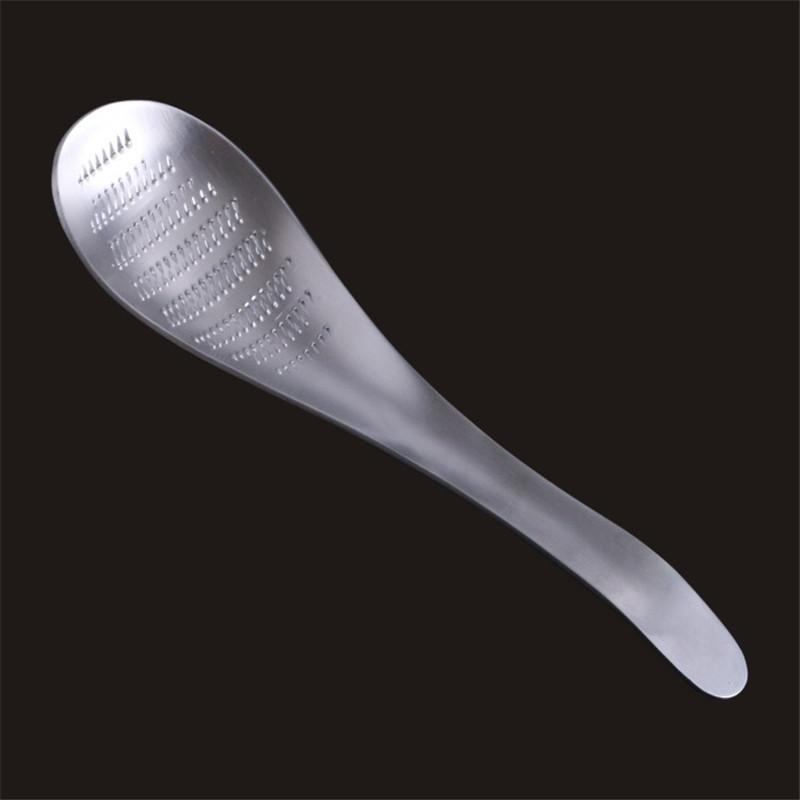 1PCS Creativity Stainless Steel Garlic Grinder Spoon Manual Ginger Grinder For Kitchen Tool