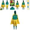 Wanda Vision Cosplay Jumpsuit Outfit With Cloak For Halloween