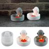 Floating Ghost Candle Holder Silicone Mold, 3D Epoxy Resin Plaster Candle Holder Mold Halloween DIY Art Gifts Home Accessories