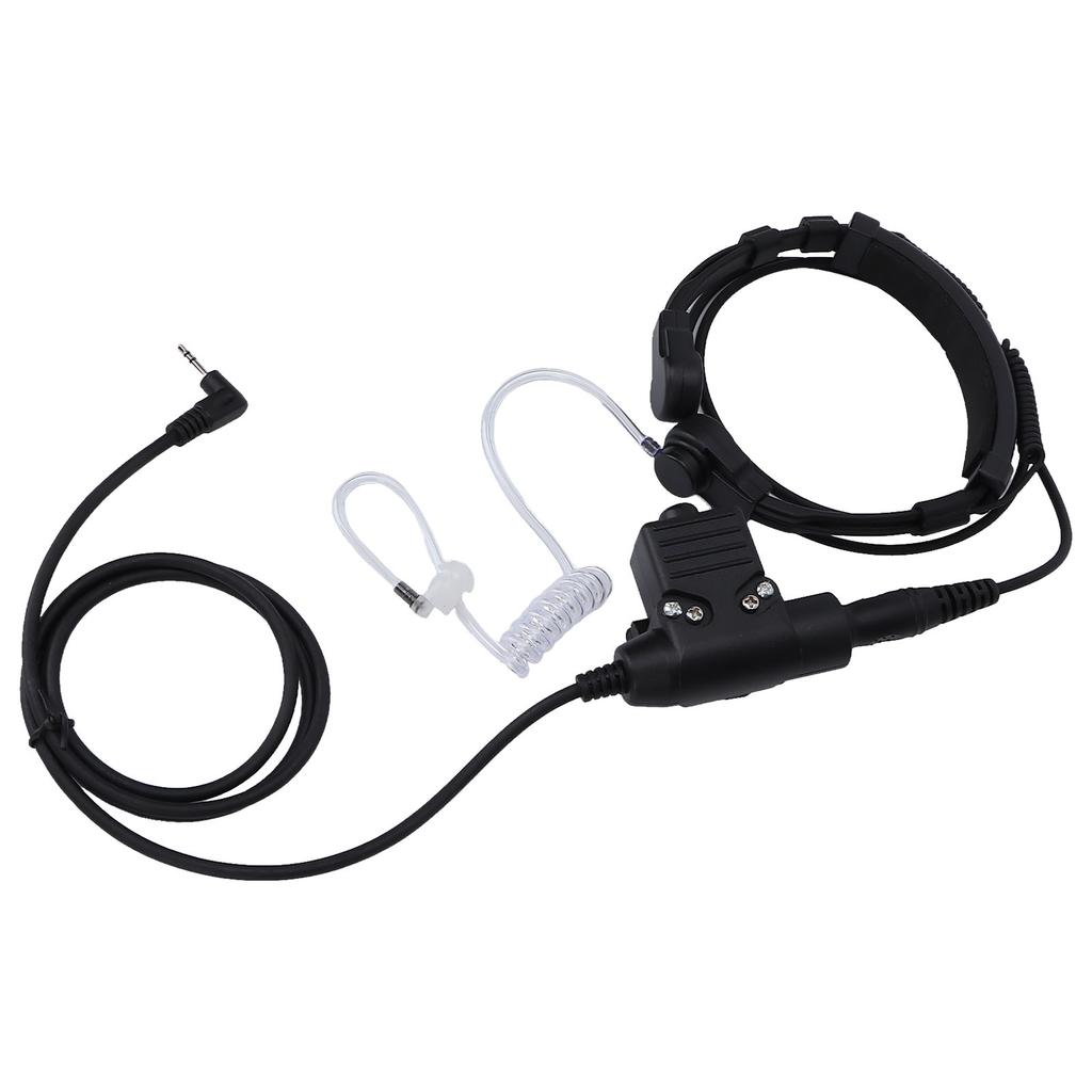 U94 PTT Headset System Adapter U94 PTT Throat Mic Headset for Motorola T5428 6200C T80 and Other