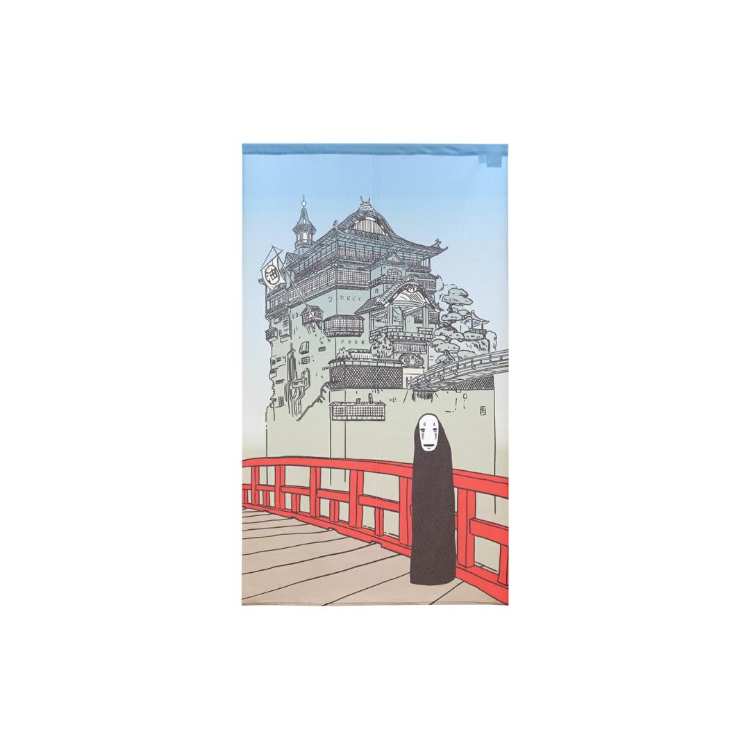 

Noren Kobo Studio Ghibli Spirited Away Tapestry 85cm Wide x 150cm Room Privacy Bathhouse and 98069 Noren, Poster, Long, Divider, Screen, No-Face
