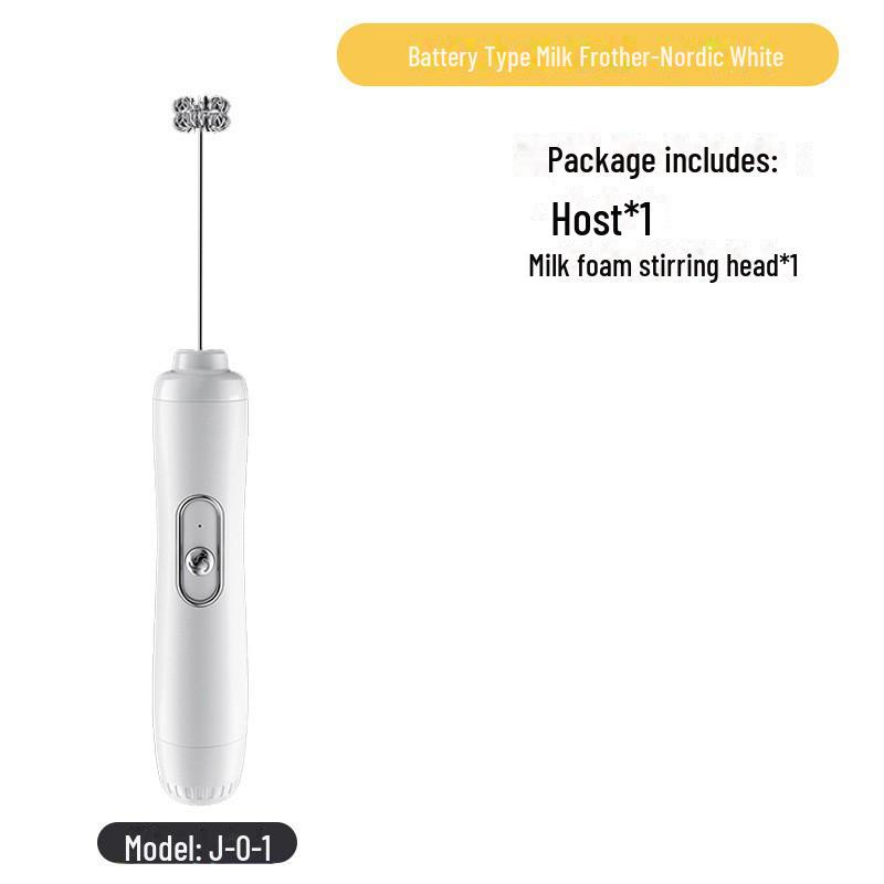 Rechargeable Wireless Handheld Electric Milk Frother and Egg Beater