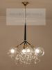 Nordic Romantic Bubble Lamp - Creative Glass Pendant for Children's Room, Living Room, or Restaurant.