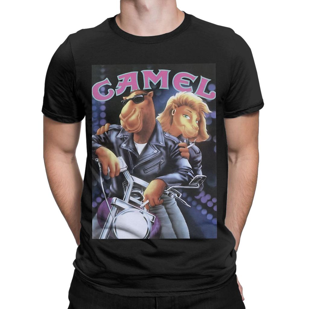 Camel Cigarettes Funny Graphic 100 Cotton Tshirt Camel Tops Tees For Unisex