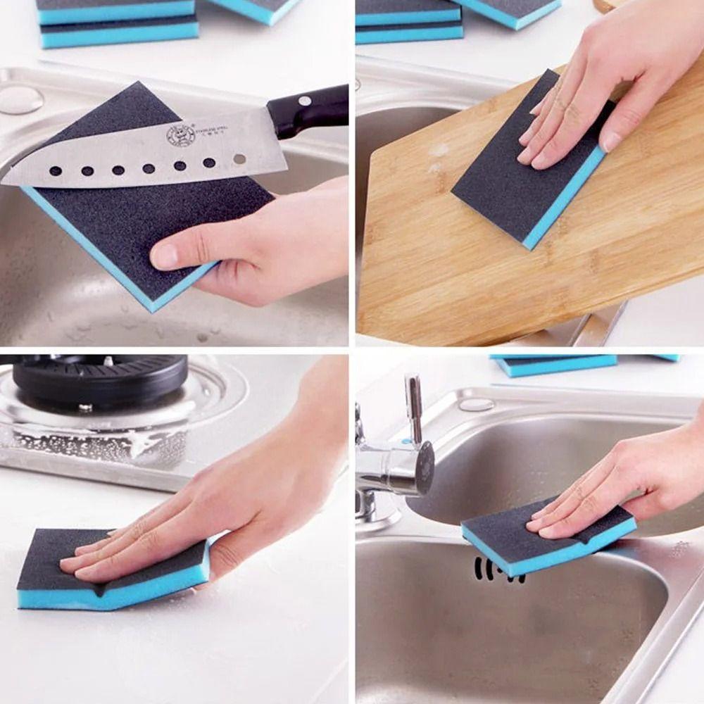 5pcs Flexible Sanding Sponge 60-320 Grit Abrasive Sponge Grinding Blocks Abrasive Tools  Car