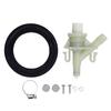 RV Toilet Water Valve Kit 385311641 Water Valve Replacement Kit for Pedal Flush Marine Toilet Motorhome