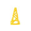 10Pcs 23cm Football Traffic Marker Cones Set for Basketball, Indoor Outdoor Game