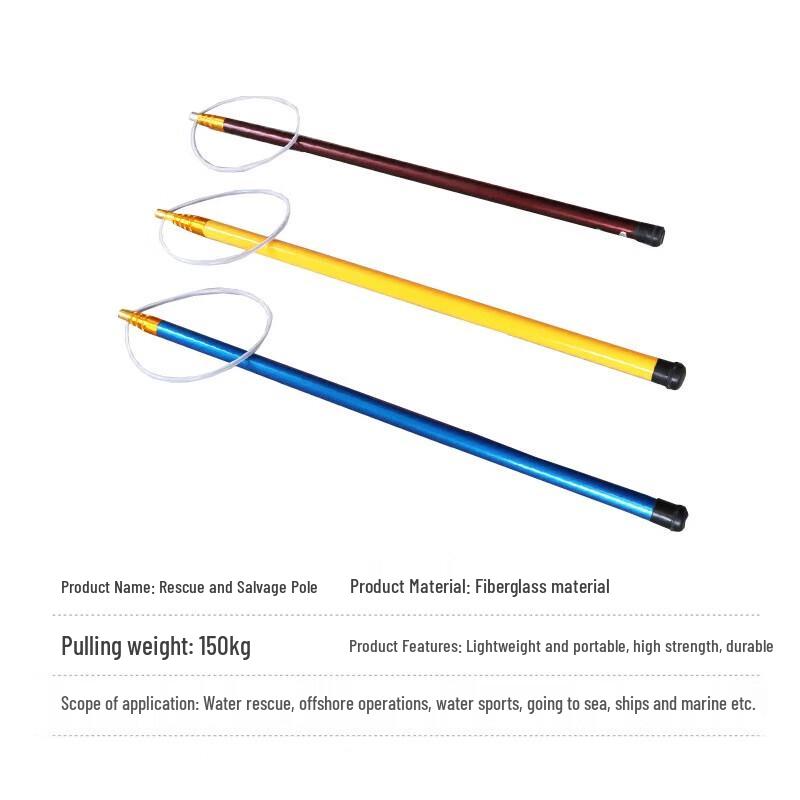 Heavy Tiger Ret retractable Water Rescue Pole