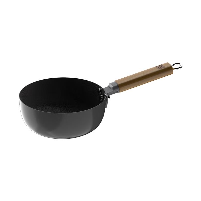 Sanhe 20cm Hammered Cast Iron Wok