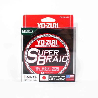 Yo Zuri Duel P.E Line Super Braid 300YDS 50Lbs 0.36mm Πράσινο R1269-DG 1361