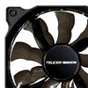 120mm Case Fans PC with Hydraulic Bearing, 4 Soft Silicone Cushion, 15 LED Lamp