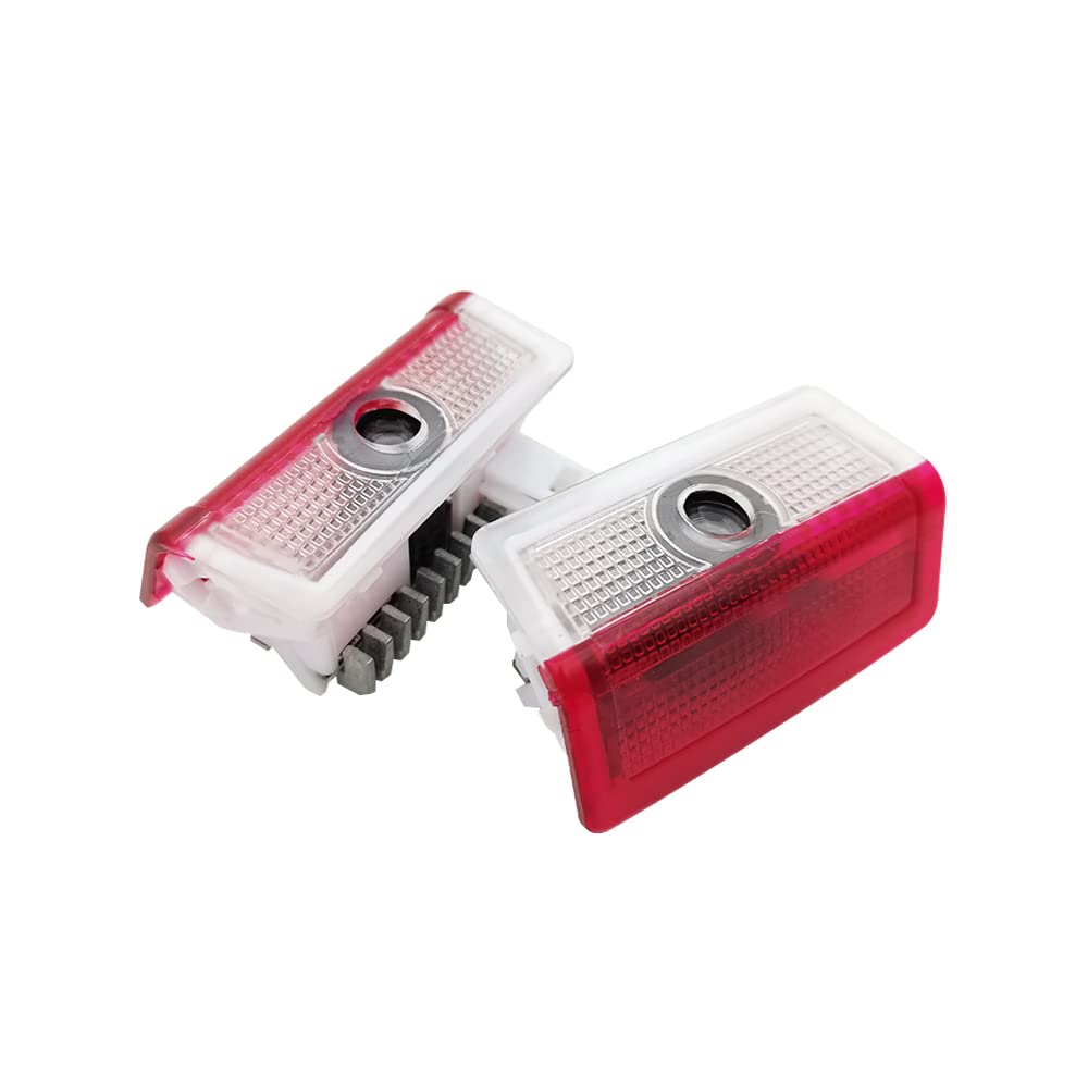 Courtesy Light, Door Welcome Light, Courtesy Lamp, For Cars, LED Logo Projection, Compatible with A/C/E/GLA/GLC/GLS/GLE CLA Class of 2 (02)