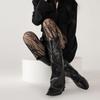 Ultra-thin Female Sexy Silk Stockings Y2k Black Stockings French Lace Pantyhose  Forr Girl Women