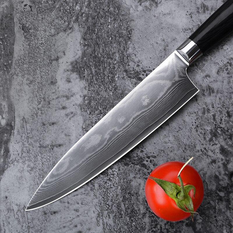 8 inch Damascus Knife Professional 67 layers Damascus Steel Chef Knife Kitchen Knives Japanese Sushi Knife