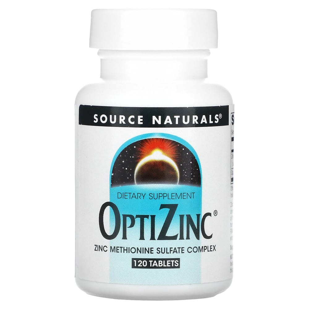 Source Naturals OptiZinc, 120 Tablets